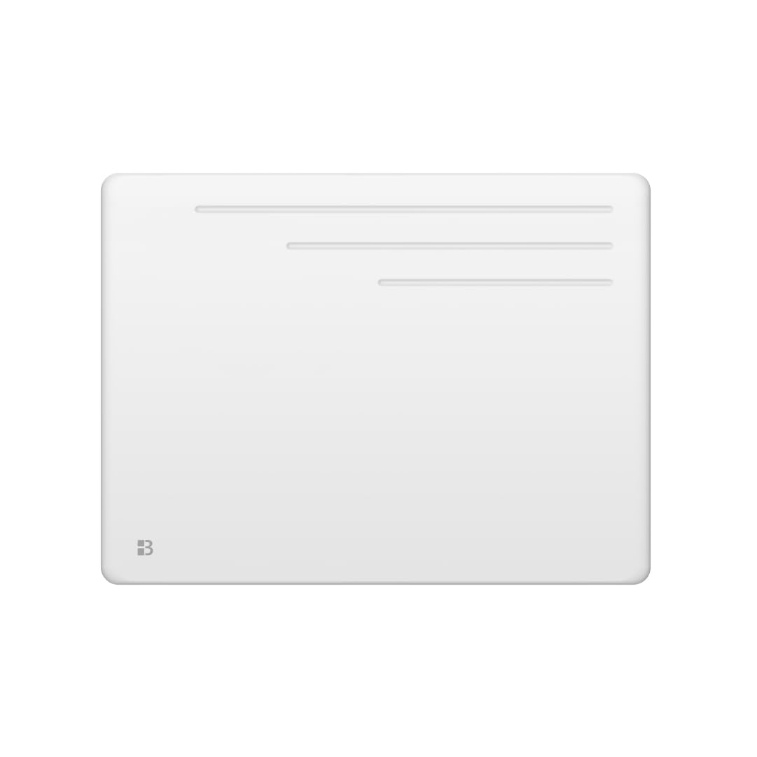BESTHERM - Radiateur électrique fixe à inertie sèche fonte 1000W Bestherm MOTU horizontal blanc