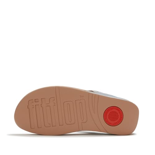 Image of FitFlop Women's LULU Crystal Embellished Toe-Post Sandals