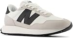 New Balance Women's 237 V1 Sneaker, Sea Salt/Silver Birch/Black, 8 M