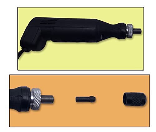 DIY Crafts 1x Mini Craft+Adopter, Combo Offer, Tools Minicraft Machine/Mini Drill Machine with 12V Speed and Direction Control Stab (1x Mini Craft+Adopter, Combo Offer)