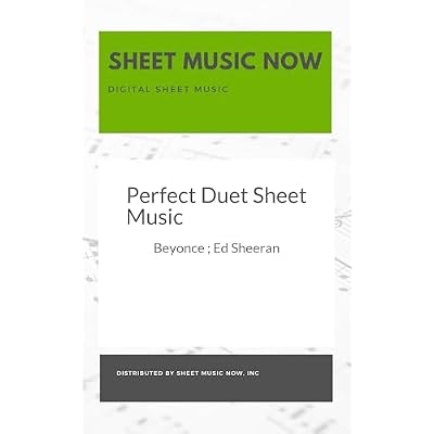 Perfect Duet Sheet Music