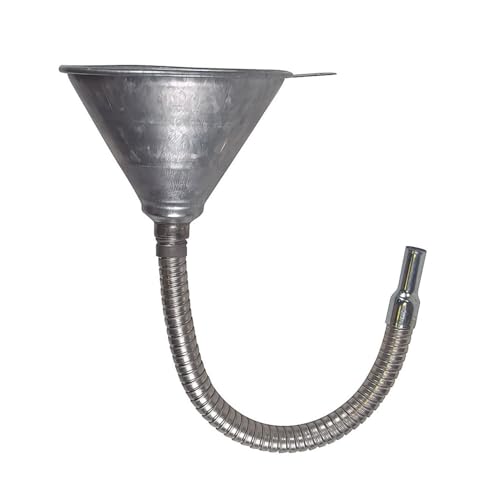 Autobest Entonnoir métal, avec Flexible métallique, diamètre 14,5 mm