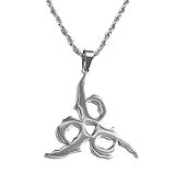 PiecesBeach Custom Stainless Steel Necklace, Hiphop Punk Rock Pendant Titanium Jewelry, Gift Choice