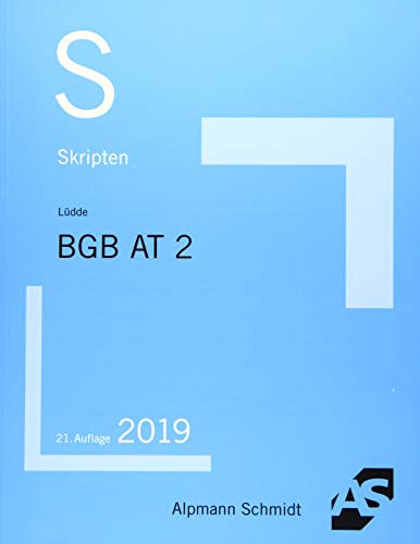 Preisvergleich Produktbild Skript BGB AT 2