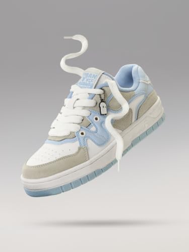 Image of The Souled Store Urban Blaze: Women and Girls Colorblocked Lace Up Low Top Stylish Sneakers with Flexibility & Comfort