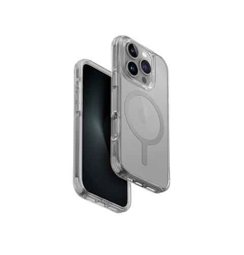 Coque de téléphone de combat iPhone 16 Pro MagClick 6.3 gris pierre