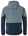 VAUDE Softshell Fahrradjacke Herren Qimsa – Wasserdichte & atmungsaktive Softshelljacke Herren, reflektierende Details, ideal fürs Radfahren im Herbst & Winter - in Grau, Größe: M