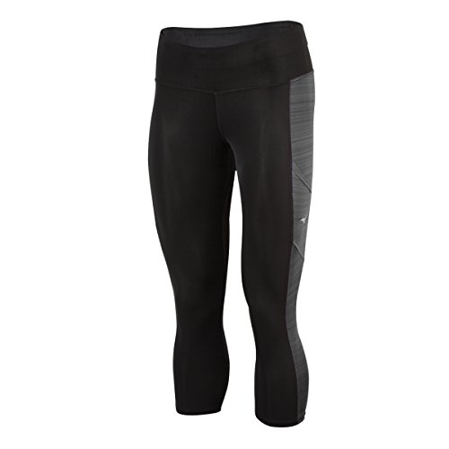 Mizuno Running de energía mallas capri que evitan rozaduras al correr distancias