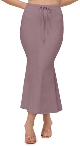 Mehrang Stretchable Saree Shapewear Petticoat for Women, Cotton Blended,Petticoat,Skirts for Women,Shape Wear Dress for Saree