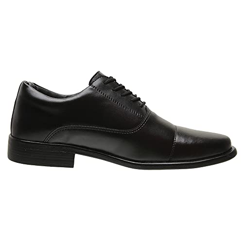 Sapato Militar Formal Couro Masculino Oxford Esporte Fino (41, Preto Siroco)