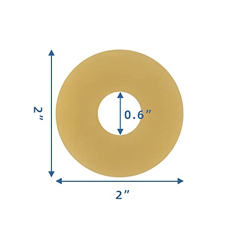 Ovand Ostomy Barrier Rings,Moldable Ostomy Rings,Hydrocolloid Skin Extender Rings For Colostomy Bags,Sting-Free. #TOP3