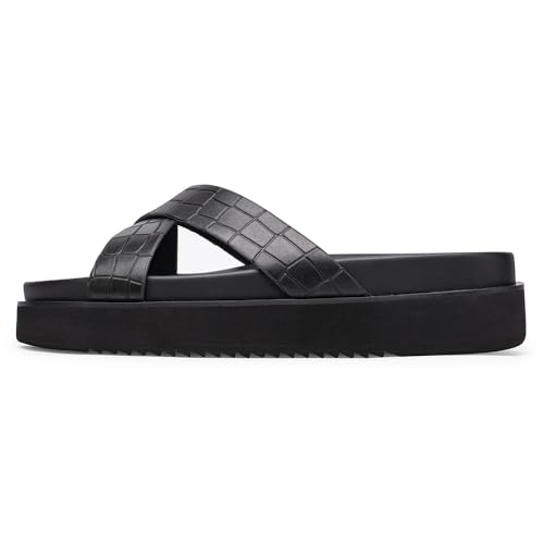 CHAMARIPA Fisherman Sandals Elevator Shoes Mens Leather Height Increasing Casual H81D15D192D4