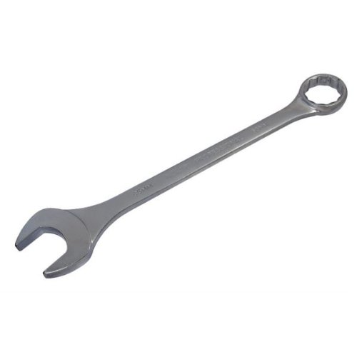 Neilsen CT2785-75mm Jumbo Combination Spanner | Satin Finish | Open and Ring End Spanner | 75mm Hand Tool