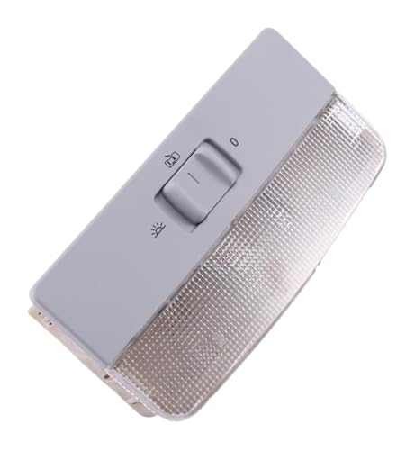 Lámpara de lectura interior coche 6QD947105 gris para techo Bora 2002 y Caddy 2004 a 2015 4