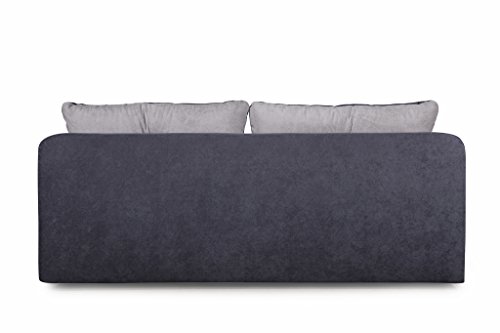 Collection AB Factory Schlafsofa, Stoff, hellgrau, 93 x 193 x 72 cm – Bild 7
