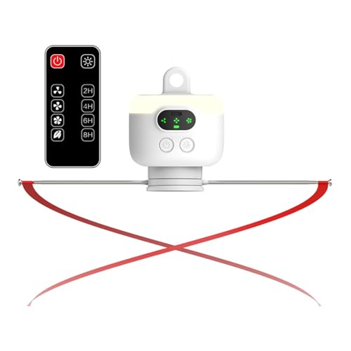 ドホコール ハエや虫を食品から遠ざけるファン リモコンスイッチ付きUSBシーリングファン 食品を守ります