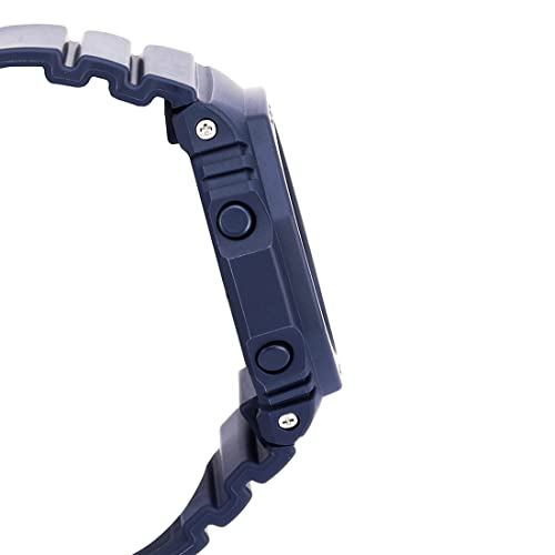 Image of Casio Women Leather G-Shock AnalogDigital Blue Dial Gma-S2100Ba-2A1Dr (G1329), Band Color-Blue