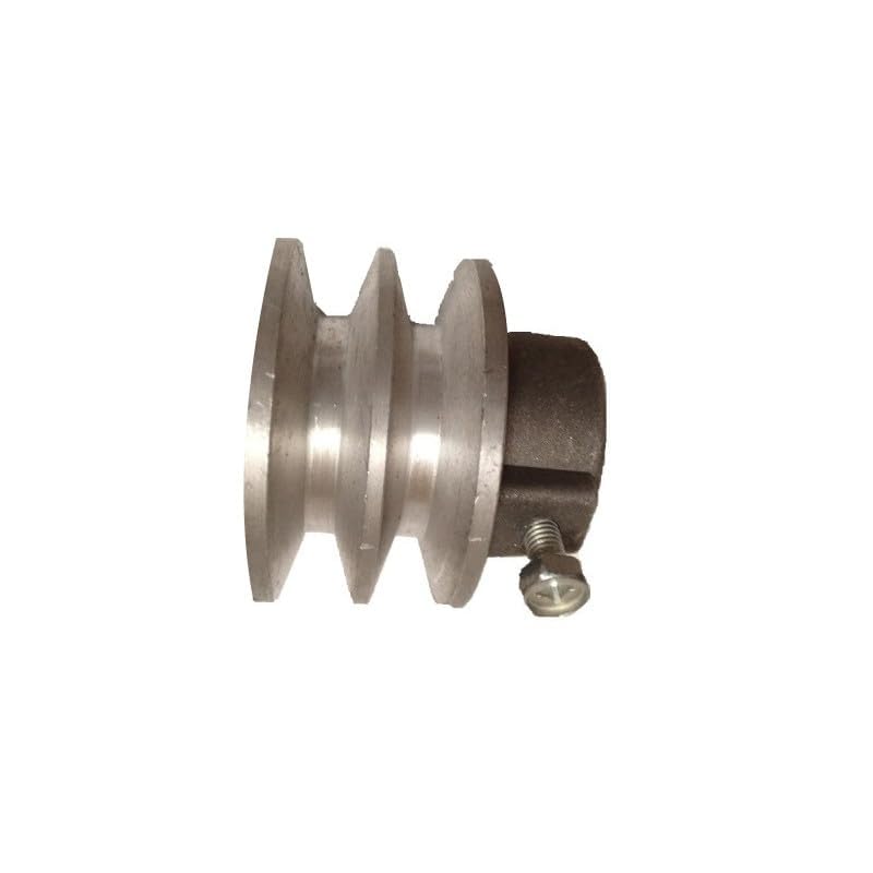 MAMIGA POLEA ALUMINIO 2 CANALES 19 mm