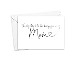 Pregnancy Announcement Card for Mom, New Grandma, Baby Announcement for New Grandma from Son and Dau