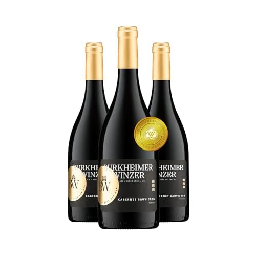 Burkheimer Cabernet Sauvignon trocken ViniGrande - Rotwein vom Feuerberg mit Kirscharomen & feinem Schmelz - vom Kaiserstuhl (3 x 0,75l)