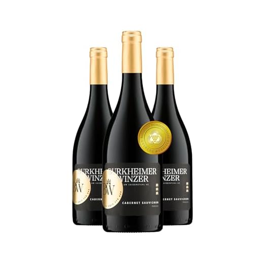 Burkheimer Cabernet Sauvignon trocken ViniGrande - Rotwein vom Feuerberg mit Kirscharomen & feinem Schmelz - vom Kaiserstuhl (3 x 0,75l)