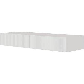 Selsey Veldio Dressing Table Makeup Table Hanging Cosmetic Table 110 cm with 2 Drawers White