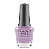 Morgan Taylor Nail Lacquer (P.S. I Love You) Purple Professional Lacquer, Vibrant, Chip-Resistant, Fast-Drying, Long-Lasting, High-Shine, Perfect for Manicures & Pedicure, 0.5 ounce.