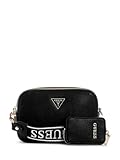 GUESS BOLSA LATONA II CAMERA CROSSBODY COLOR NEGRO