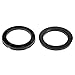 X AUTOHAUX 4pcs Plastic 78.1mm ID to 106mm OD Car Wheel Hub Centric Rings Wheel Bore Center Spacer
