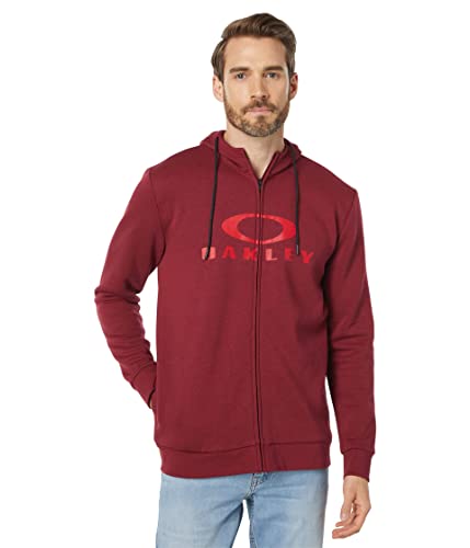 Sweat à Capuche Oakley Bark Protège du Froid Veste Zippée Homme Confortable