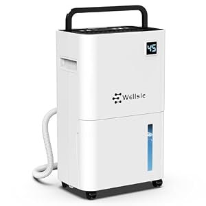 Dehumidifier for Basement & Home - 50 Pint Dehumidifier with Smart Humidity Control, 24HR Timer, Dehumidifier with Drain Hose for Continuous Drainage - Quiet Dehumidifier with 3 Working Modes Dehumidifier for Basement Home 50 Pint Dehumidifier with Smart Humidity Control 24HR Timer Dehumidifier with Drain Hose for Continuous Drainage Quiet Dehumidifier with 3 Working Modes