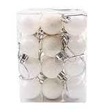 Dank des hängenden Designs können Sie den Ball ganz einfach überall aufhängen. Sie können ihn zum Dekorieren von Weihnachtsbäumen, Kaminen, Terrassen, Weihnachtsgeschenken und Weihnachtsfeiern verwenden. Die Weihnachtskugel-Ornamente machen Ihr Zuhause noch weihnachtlicher.