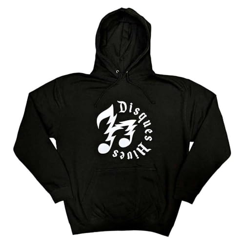 Sweat à capuche The Hives Flames pullover rock noir pour homme - 4