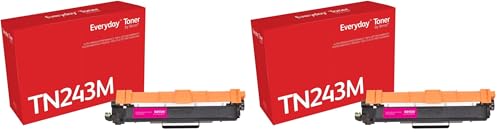 Xerox Everyday Compatible Brother TN-243M Magenta Toner, Standard Capacity (Pack of 2)