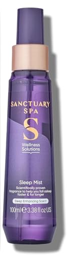 Image of Sānctuary Spa | Pillow Sleep Mist - Violet Jasmine and Sandalwood | No Mineral Oil, Cruelty Free and Vegan | 100mL[Box Excluded]