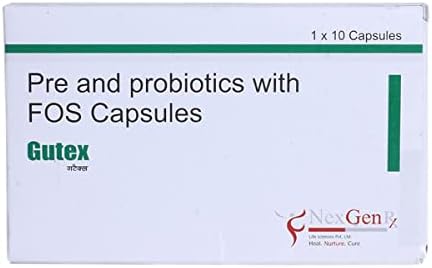 GUTEX - Strip of 10 Capsules
