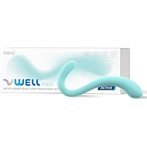 VWELL Flex Pelvic Floor Muscle Trigger Point Activator with Dual Active & Flexible Shaft Relaxer Tool Knot Scar Tissue Tender Point Myofascial Release Tightness Spasm Pain Relief for Women Cover