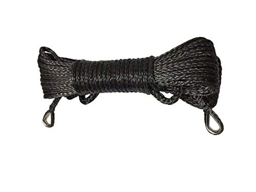 Cuerda de remolque de 6500lbs y cable sintético de 6mm para evitar atascos