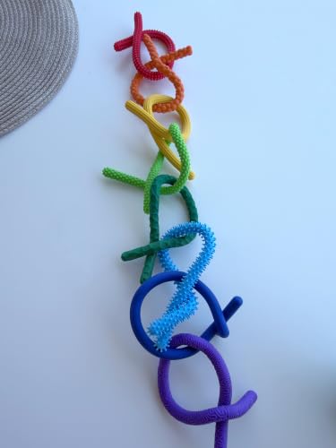 Sensory Fidget Sticks for Kids – Textured Silicone Fidget Toy, Flexible Twist & Bend Sensory Toy for Fine Motor Skills, Preschool Learning, Travel Activity, Classroom & Quiet Play - Image 5