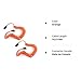 Prime Ad010610 10' 16/3 Sjt Orange Coiled Power Tool Cord, 2 PACK