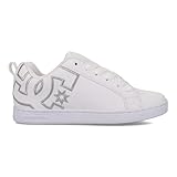 Court Graffik- White/M Silver- 8.5