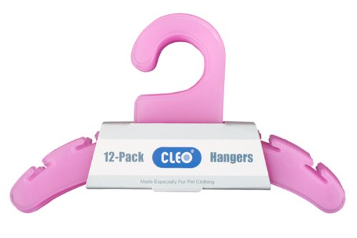 Teafco Cleo Pet Clothes Hangers, Pink