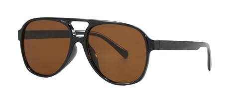 Image of 1 /9 /100-Pack Wholesale Retro Aviator Sunglasses - Bulk Resale Bundle Large Frame Classic 70s Style UV400 Protection