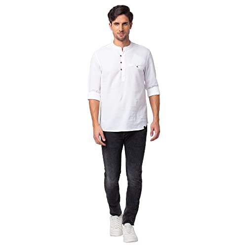 Image of Spykar Men's Slim Fit Low Rise Casual Jeans