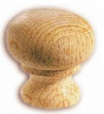 Pomolo In Legno Di Faggio Finitura Grezza Misura 32 Mm Art.03.2002 4Pz