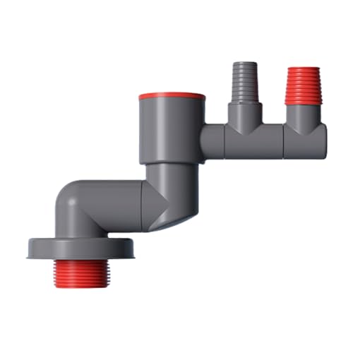 KAKASEA Kitchen Pipe Drainpipe Connector Sink Drain Adapter Seal Plug Overflows Water Drain Pipe Joint Sewer Branch Connector