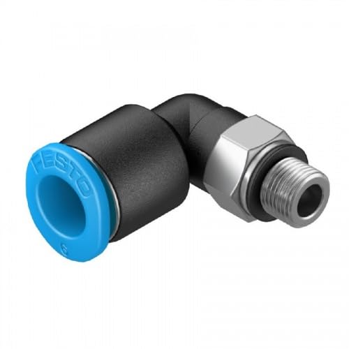 Festo 153335 QSML-M5-6 L-Plug Fitting Pneumatic Compressed Air Connector Pack of 10