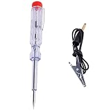 YITAQI Test Pen Circuit Tester Probe Light Transparent Fuses for Car Motorcycle and Small Engines Vo