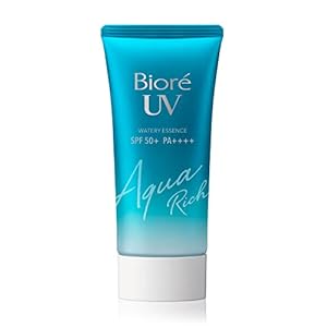 Biore Kao Japan Aqua Rich Watery Essence Sunblock Sunscreen Sun Cream Ametsus SPF 50+ PA++++ UVA Protection