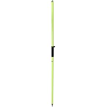 Aluminum GPS Pole - 2M/6.56FT 2-Sections Rover Rod for Land Surveying, RTK GPS/GNSS Surveying Equipment with Level Vial, Threaded Lock & Carrying Bag Green